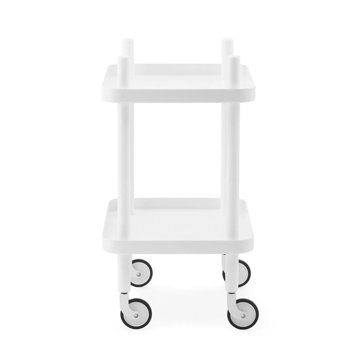 normann copenhagen | block table | white   white