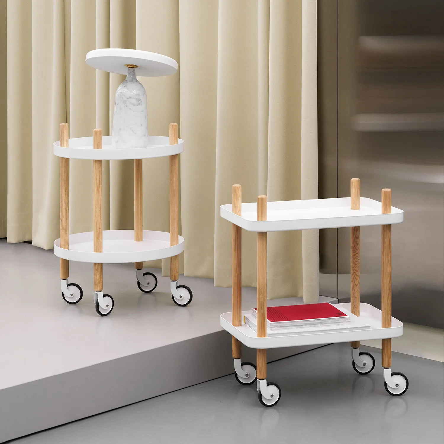 normann copenhagen | block table | white