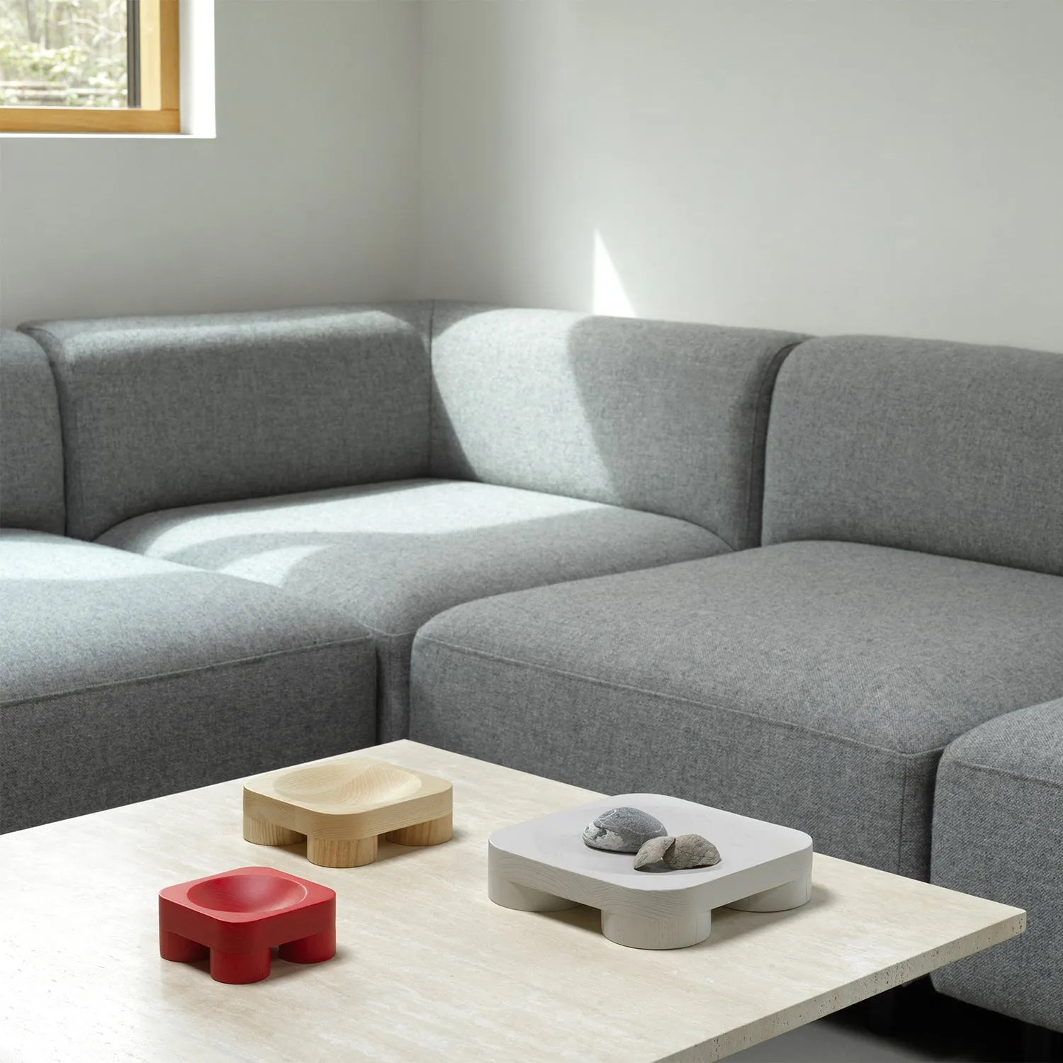 normann copenhagen | chub bowl | large warm grey