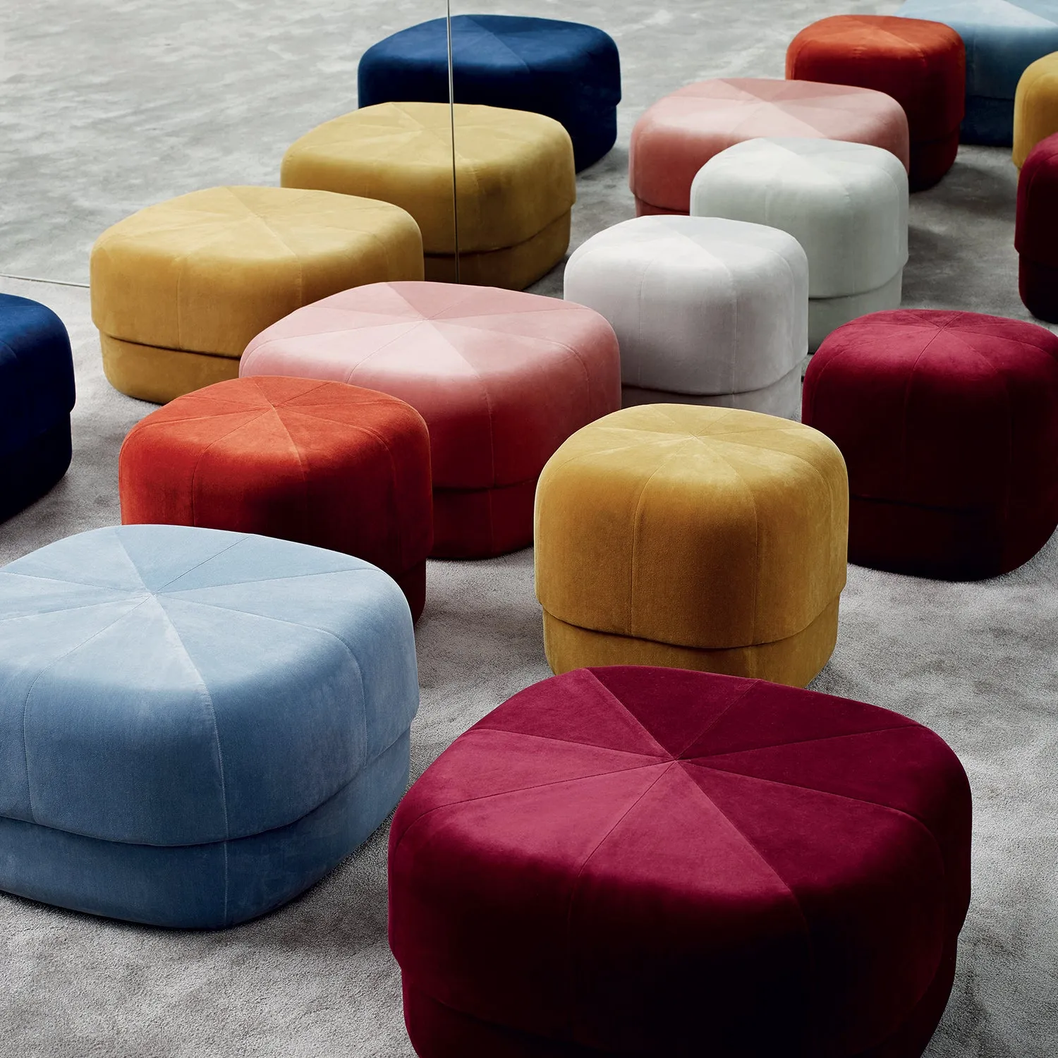 normann copenhagen | circus pouf | blush large
