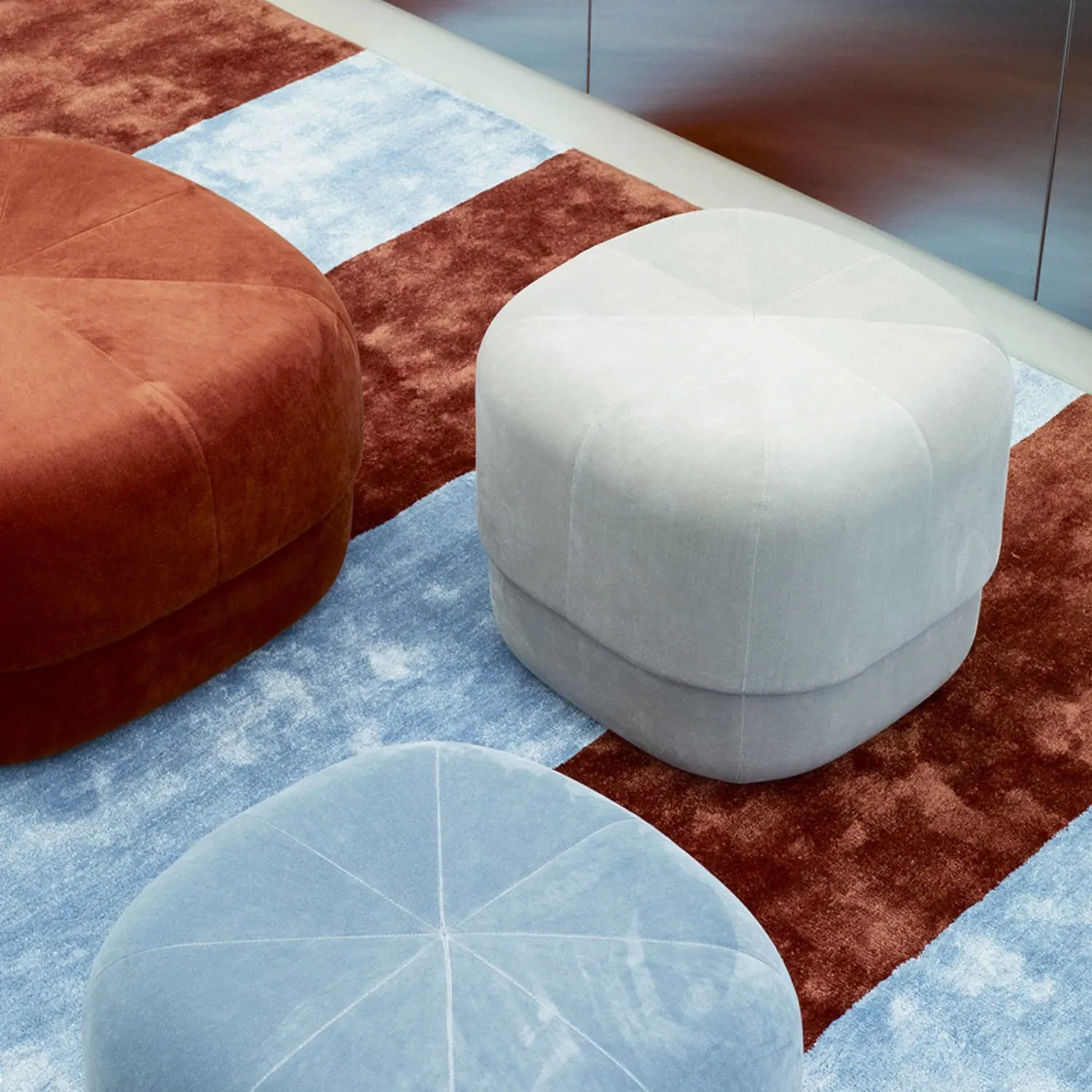 normann copenhagen | circus pouf | rust large