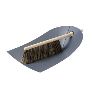 normann copenhagen | dustpan   broom | dark grey
