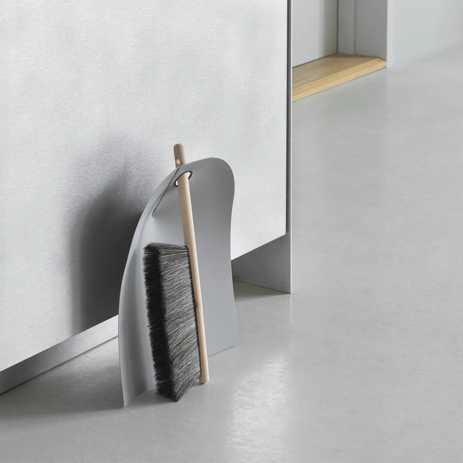 normann copenhagen | dustpan   broom | light grey