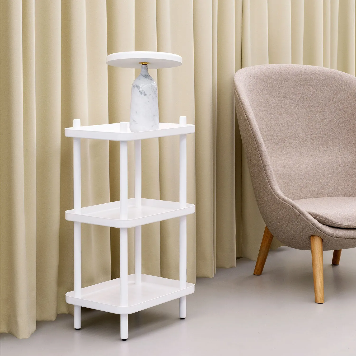 normann copenhagen | eddy table lamp | white