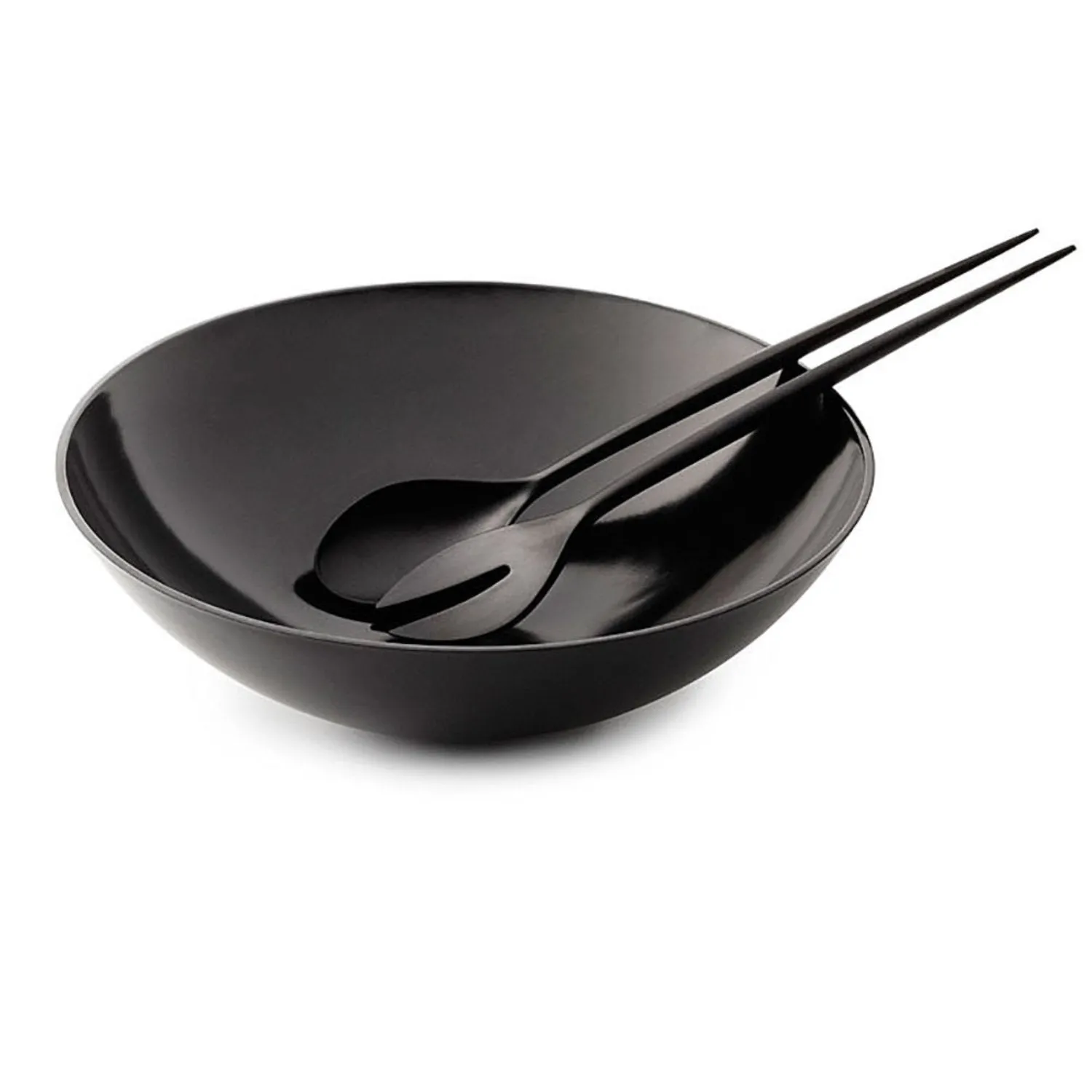 normann copenhagen | krenit salad servers | black