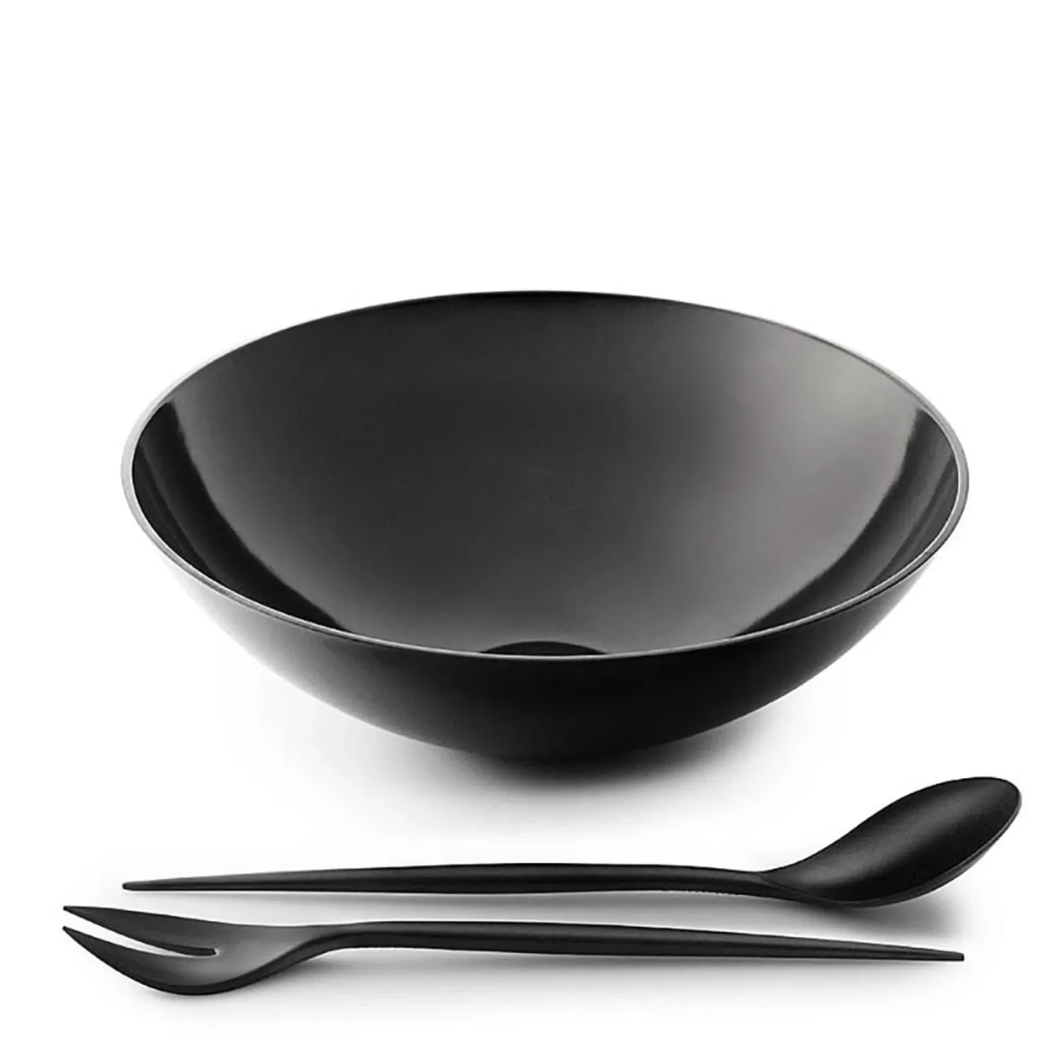 normann copenhagen | krenit salad servers | black
