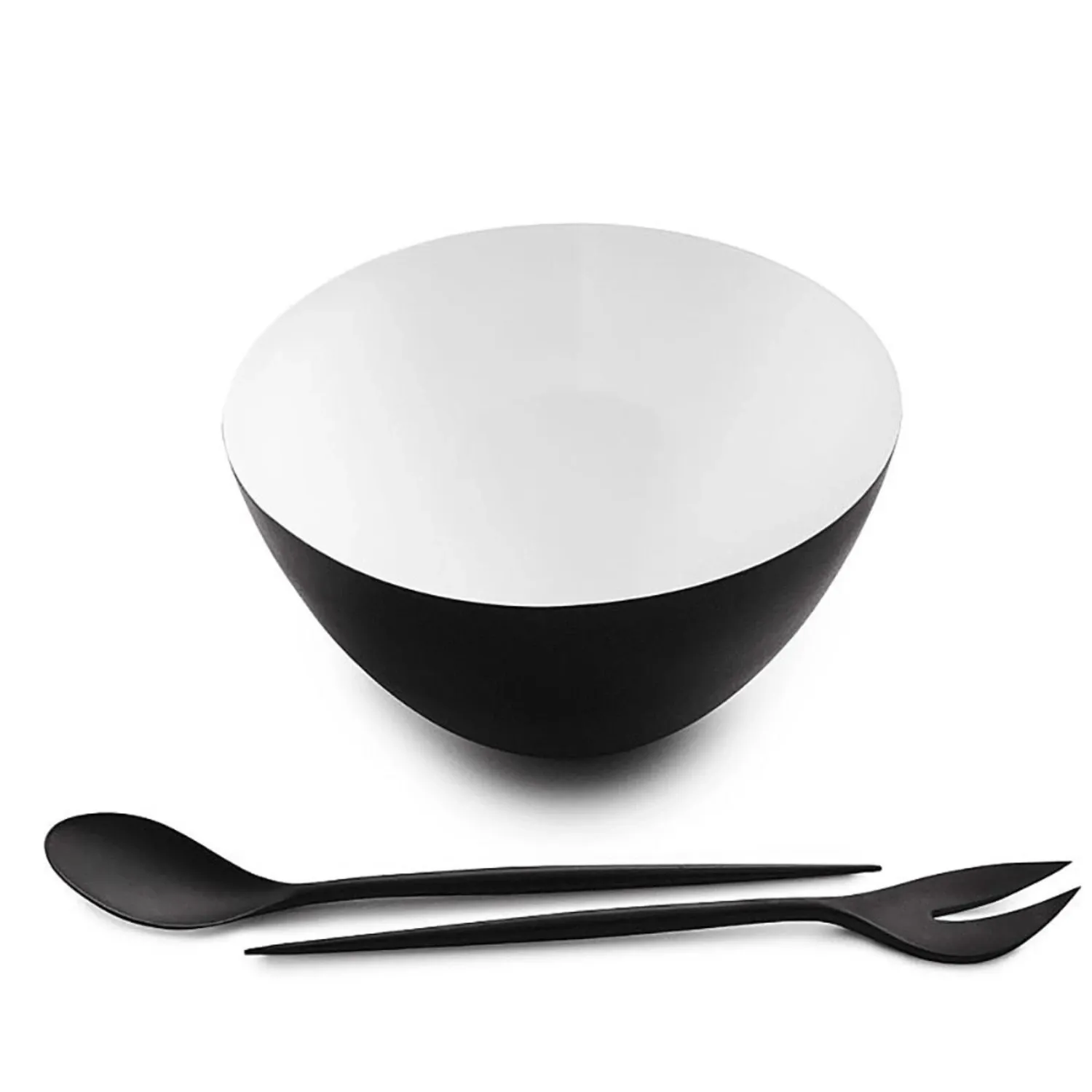 normann copenhagen | krenit salad servers | black