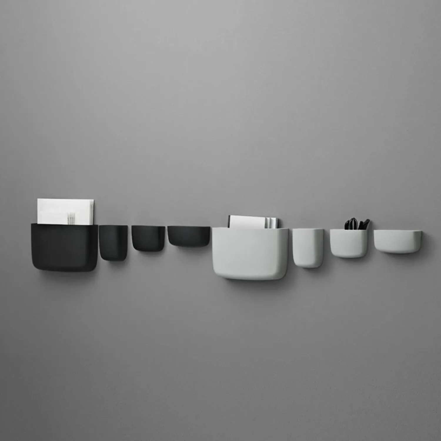 normann copenhagen | pocket organiser 4 | light grey ~ DC