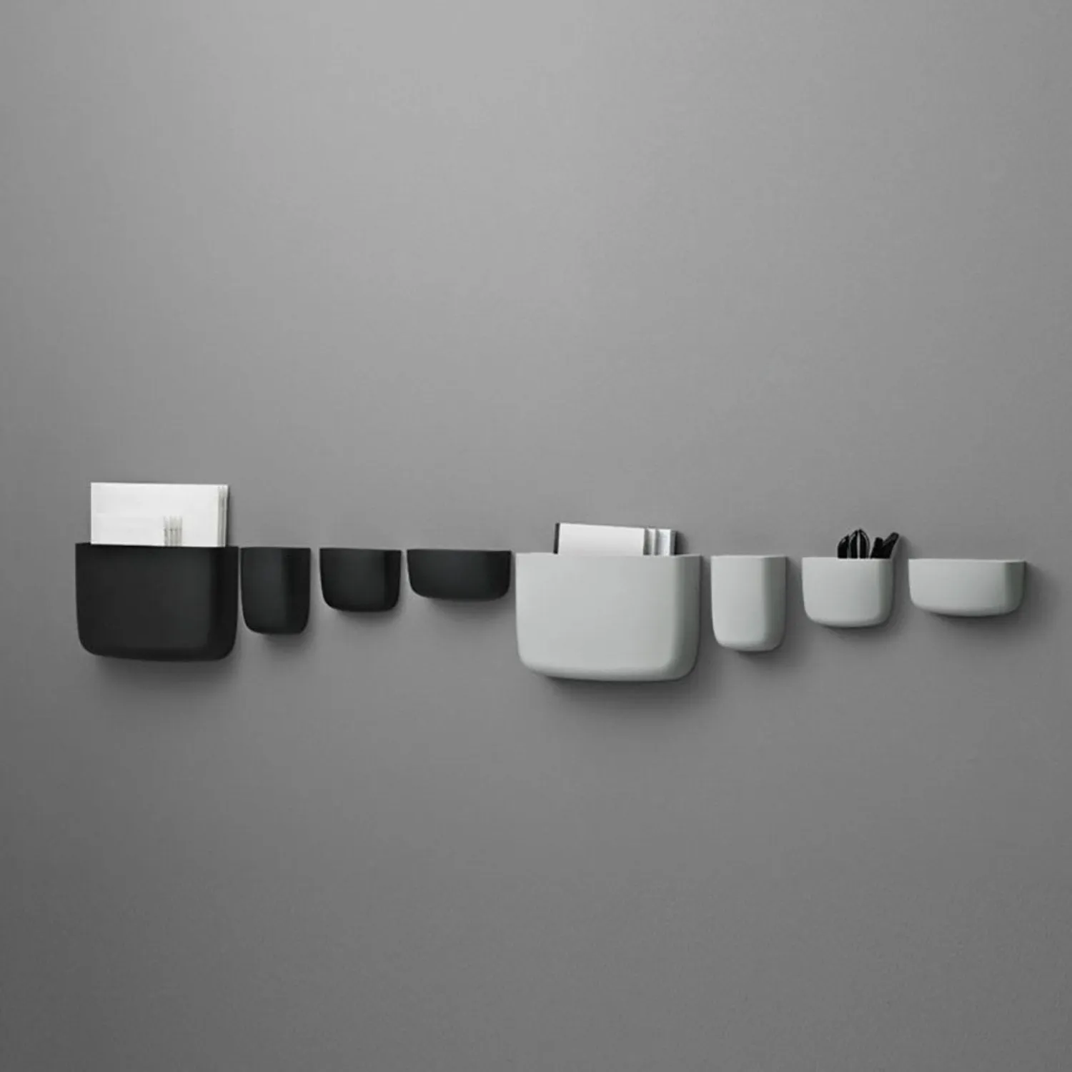 normann copenhagen | pocket organiser 4 | light grey ~ DC