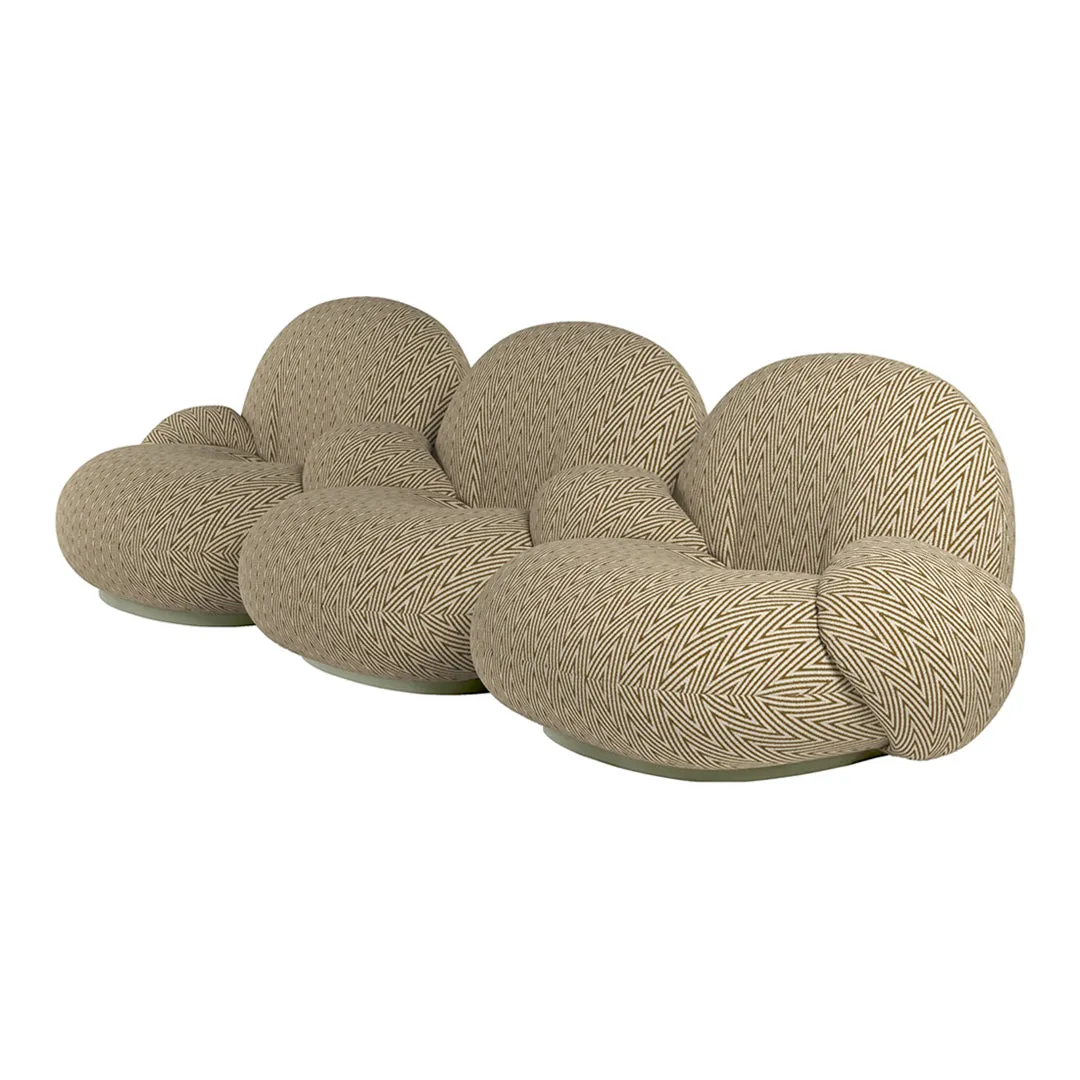 Pacha Outdoor Sofa - w/ Armrests & Middle Armrest