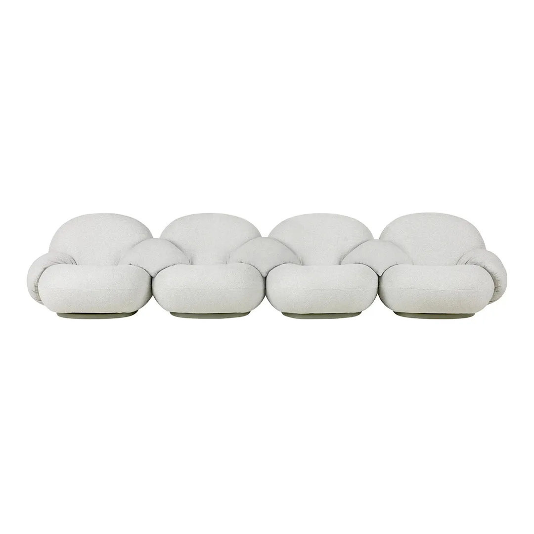 Pacha Outdoor Sofa - w/ Armrests & Middle Armrest