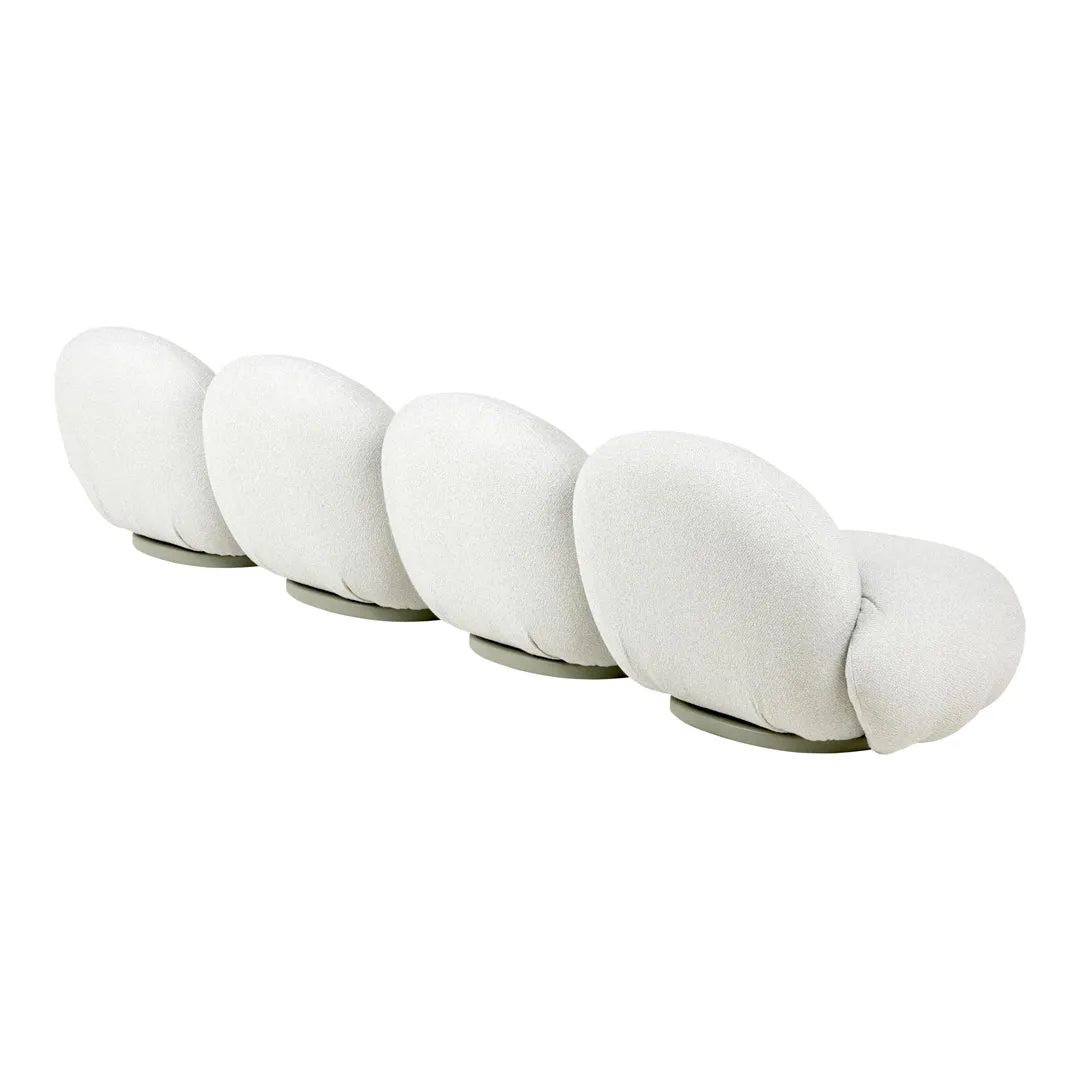 Pacha Outdoor Sofa - w/ Armrests & Middle Armrest