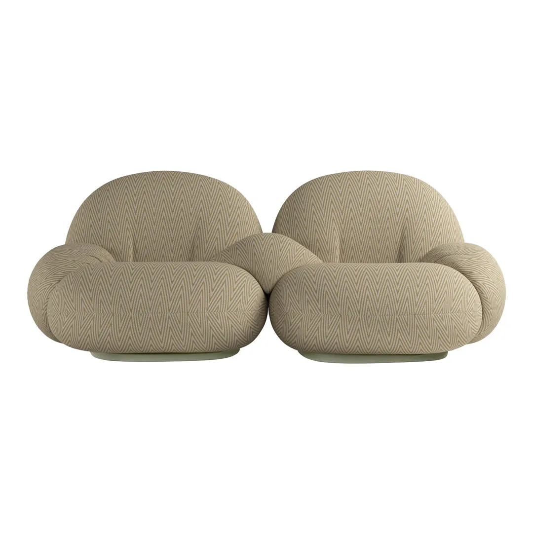 Pacha Outdoor Sofa - w/ Armrests & Middle Armrest