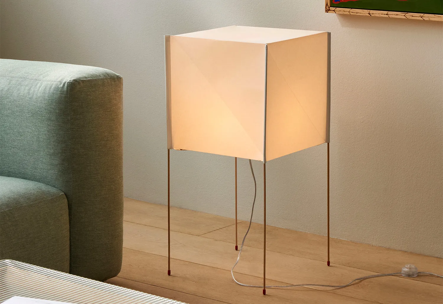 Paper Cube Floor Lamp