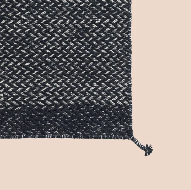 Ply Rug / 140 x 85 CM / 55 x 33" - Midnight Blue
