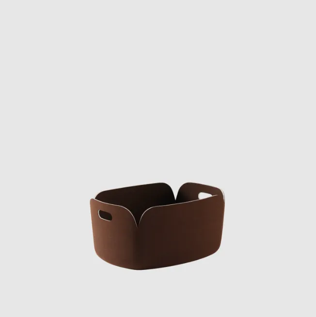 Restore Basket Dark Brown