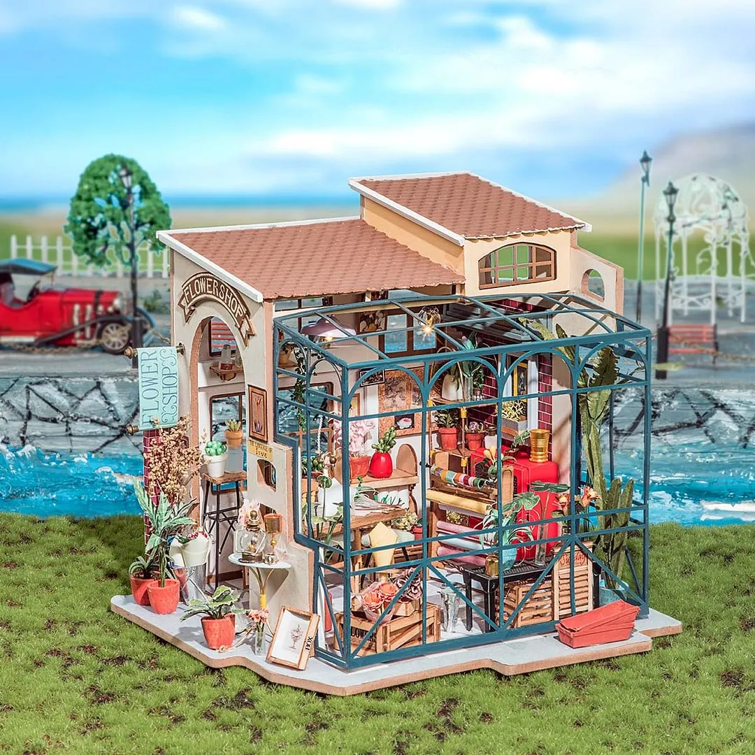 Robotime Rolife Emily's Flower Shop