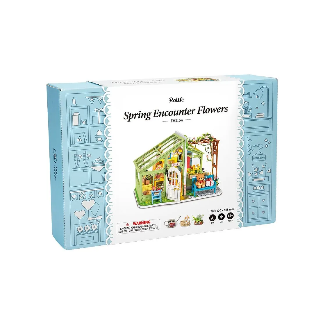 Robotime Rolife Spring Encounter Flowers