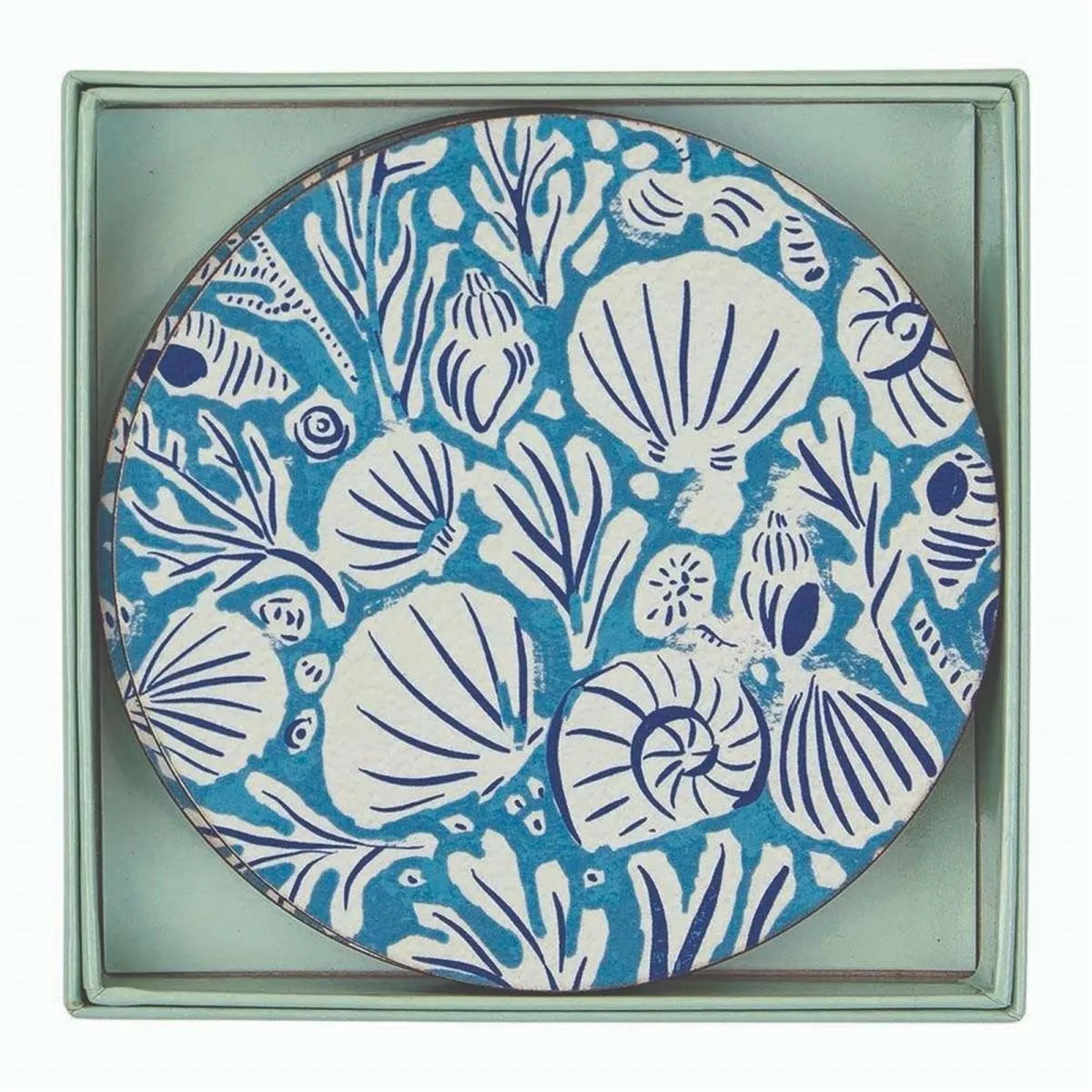 Sea Life Round Coaster - Set of 4