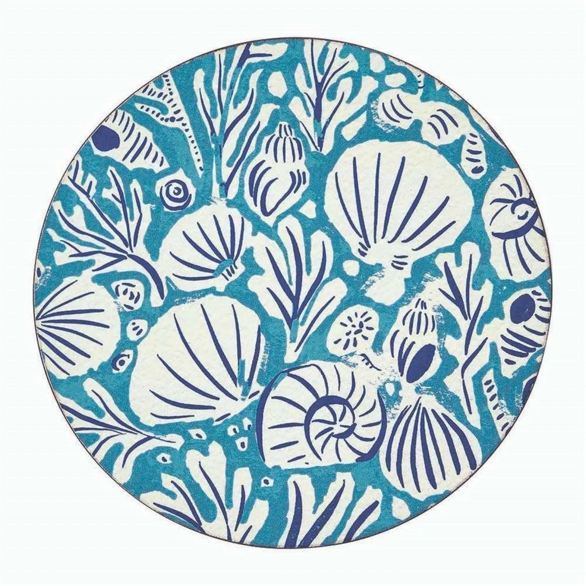 Sea Life Round Coaster - Set of 4