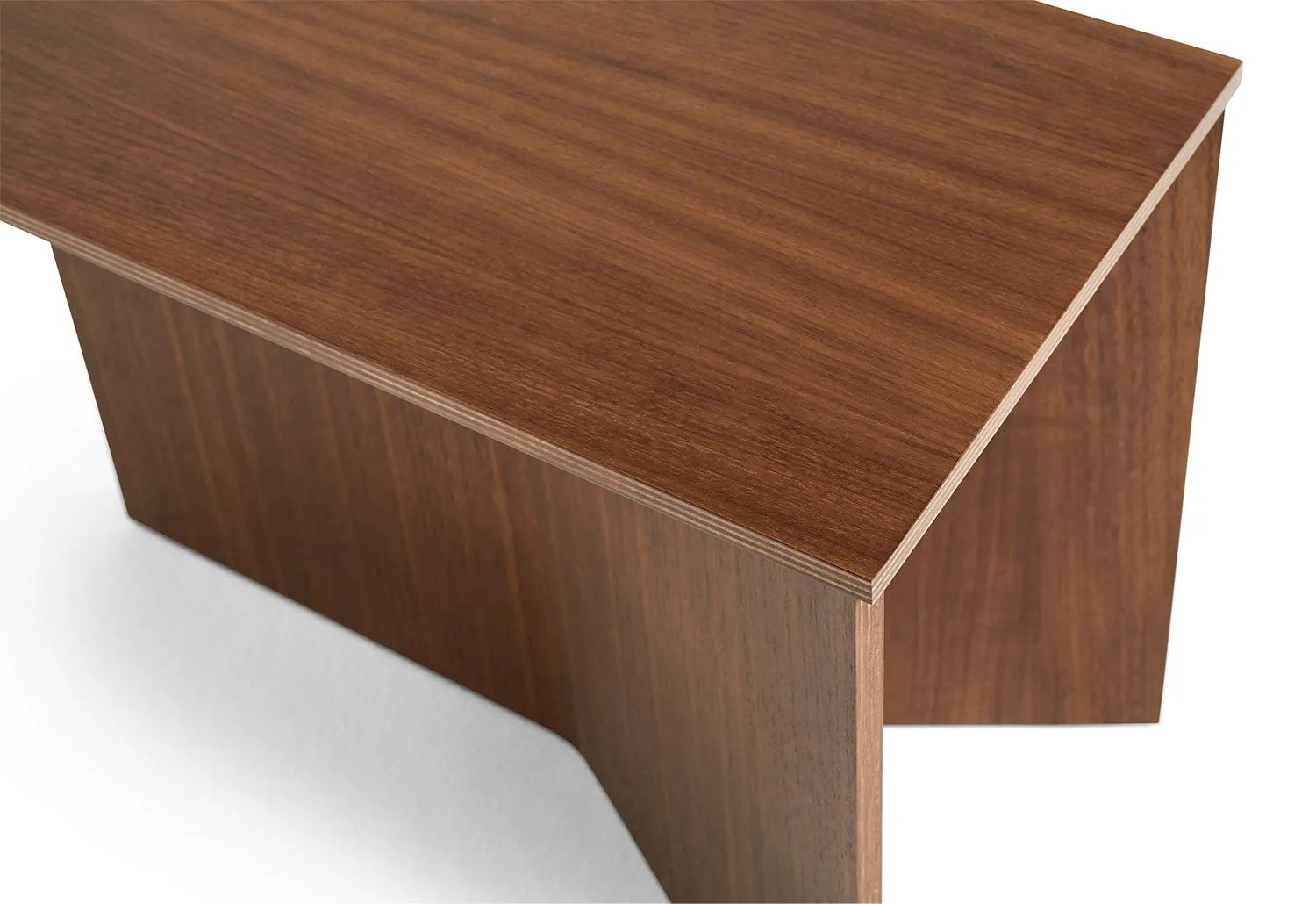 Slit Table Wood | Oblong