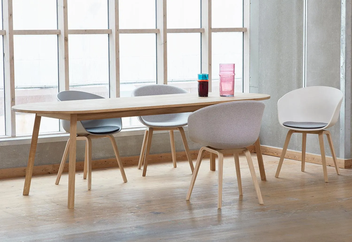 Triangle Leg Table